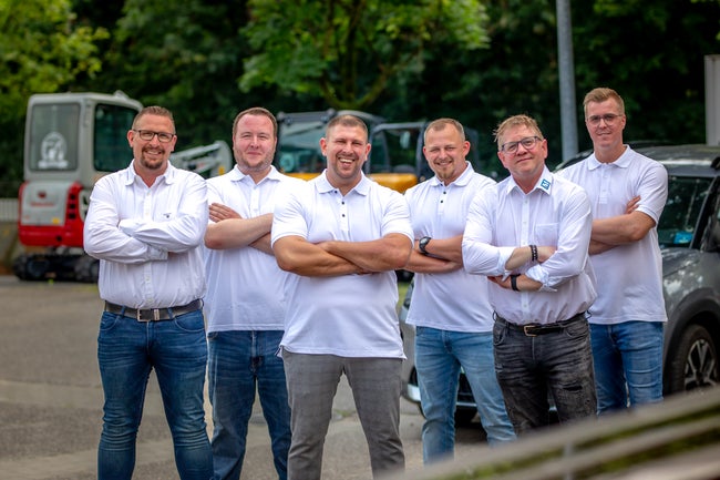 Das Außendienst- und Beratungsteam von Meerkötter